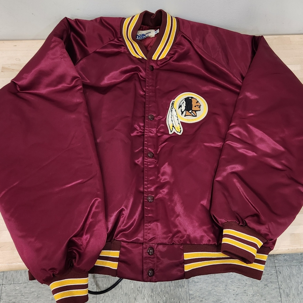 VINTAGE CHALKLINE WASHINGTON REDSKINS SATIN JACKET SIZE 2XL